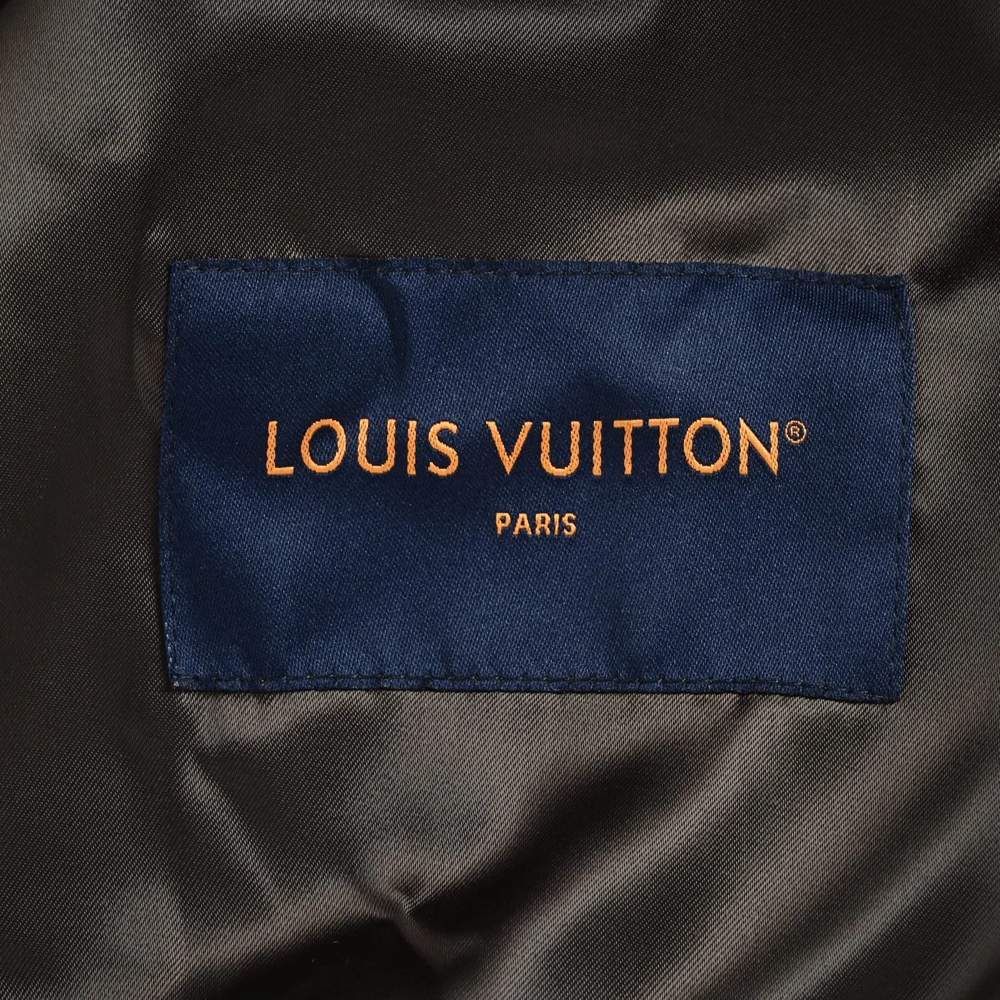 Louis Vuitton/Louis Vuitton Retro plaid curved letter embroidered hooded jacket